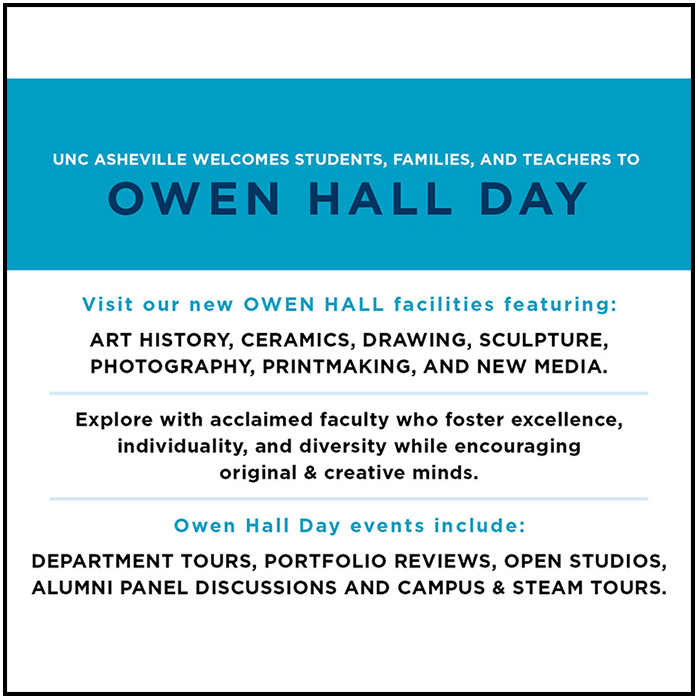 text announcing details of Owen Hall Day