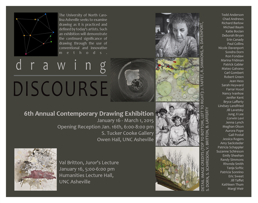 drawing discourse postcard