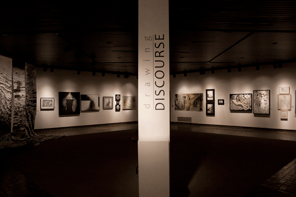 view into gallery