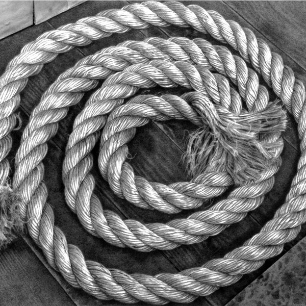 drawing of rope
