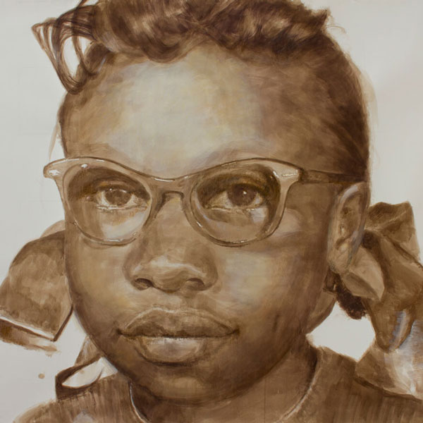 portrait of a girl in 4th grade
