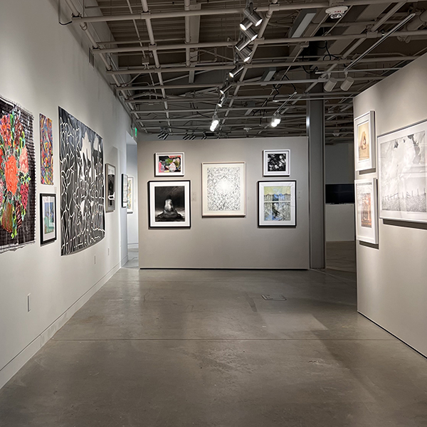 installation view of gallery