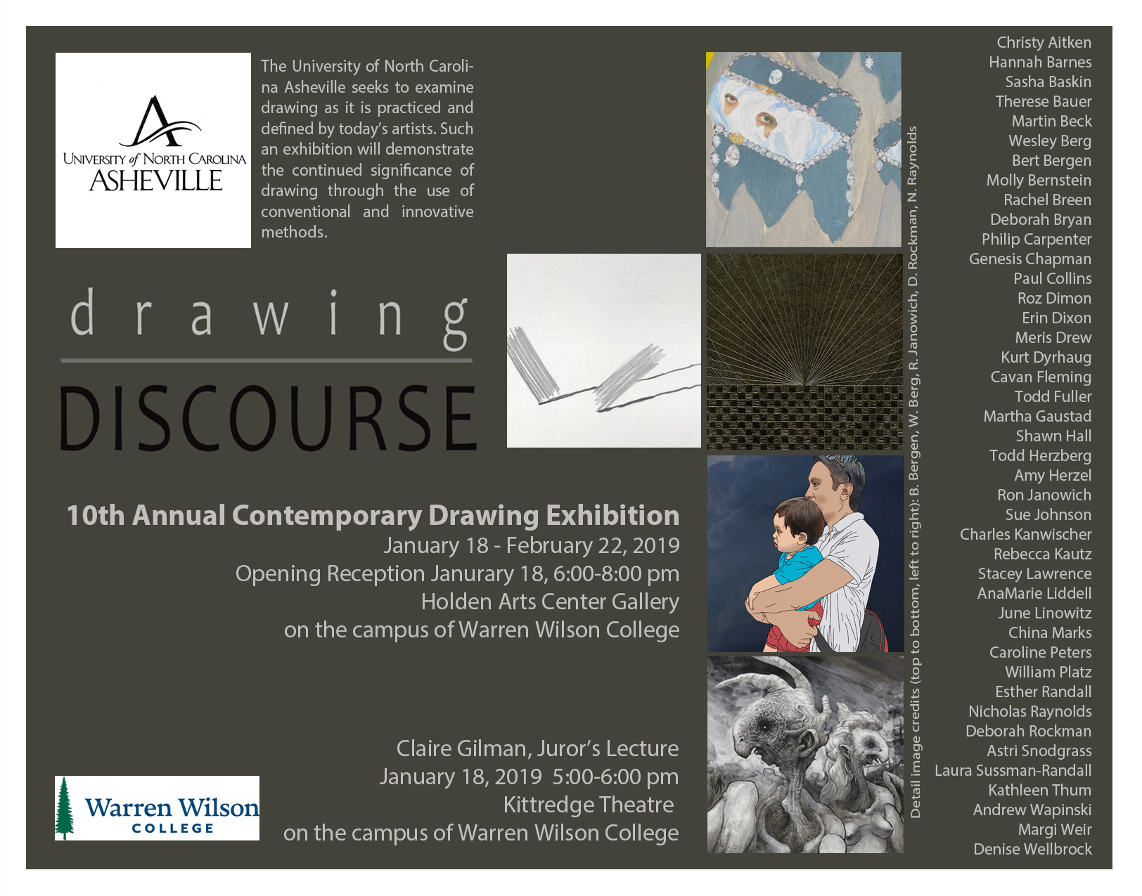 drawing discourse postcard