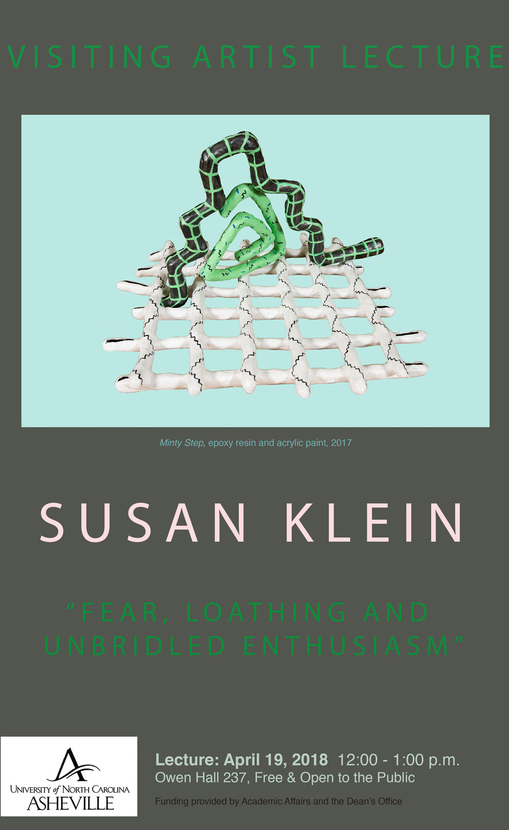 Susan Klein lecture poster