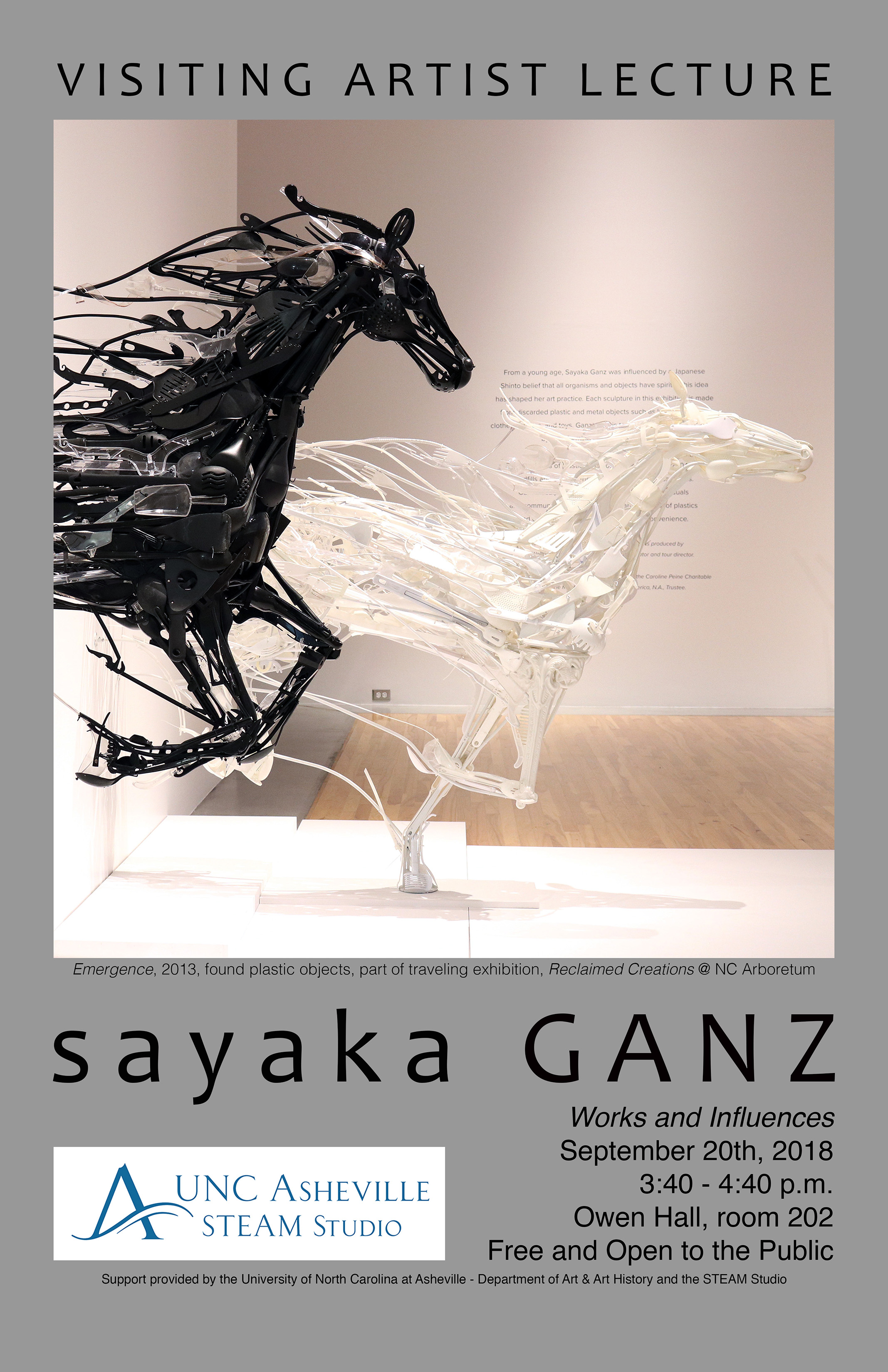 Sayaka Ganz Lecture Poster