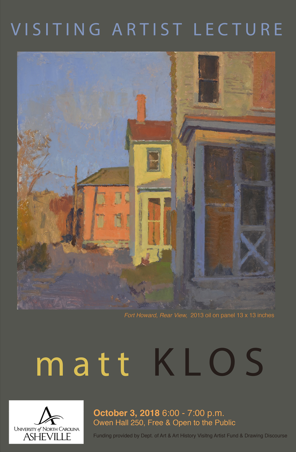 Matt Klos Lecture Poster